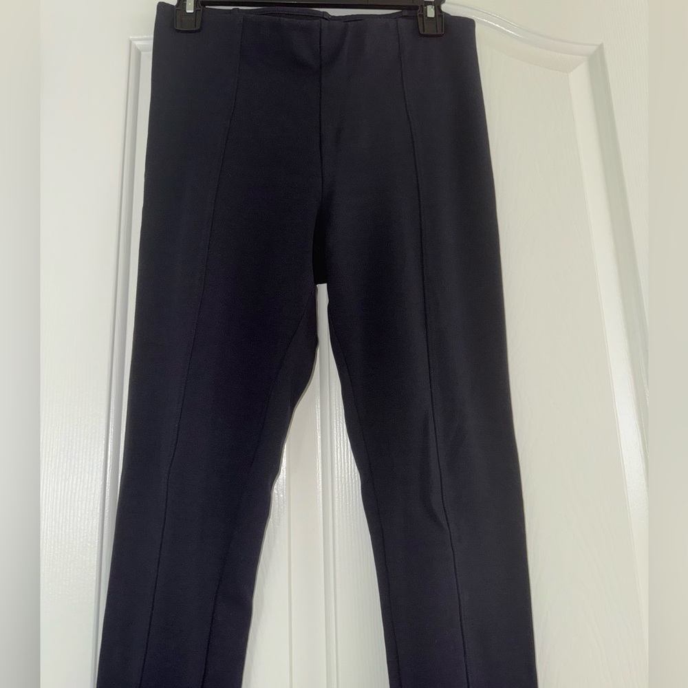 H&M Black Leggings Smooth Fabric Full-Length